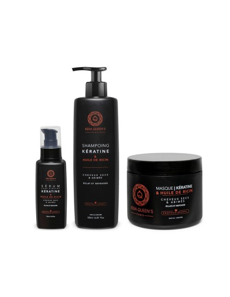 Trio Gamme Kératine & Ricin